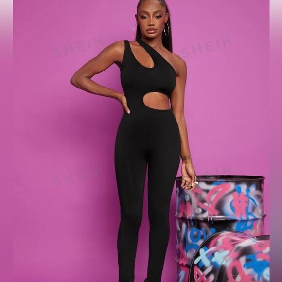 SHEIN Pants - Shein sexy brown jumpsuit‎ size m